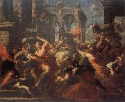 CASTELLO, Valerio The Rape of the Sabine Woman Spain oil painting reproduction